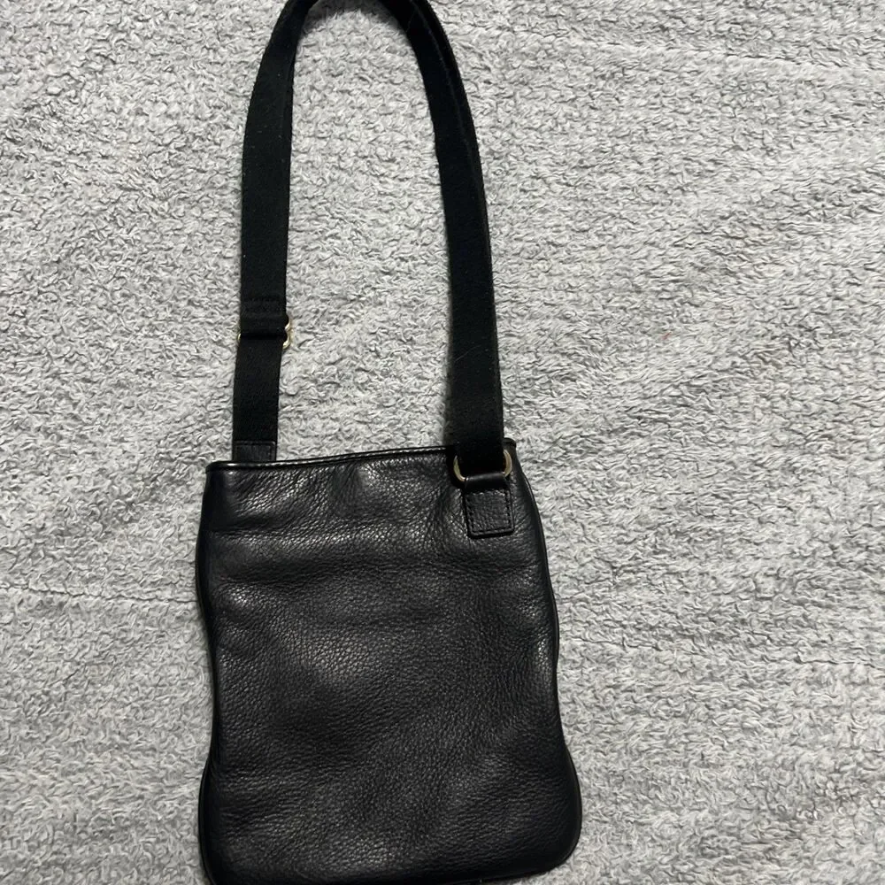 Michael Kors leather adjustable Crossbody bag black